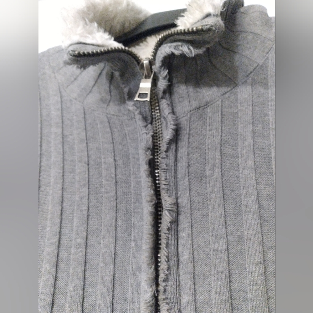 INC mens fuzzy sweater - Picture 5 of 7